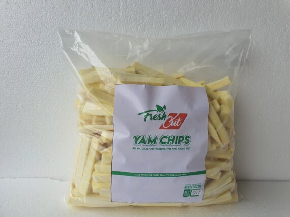 fresh cut yam chips - legacy foods